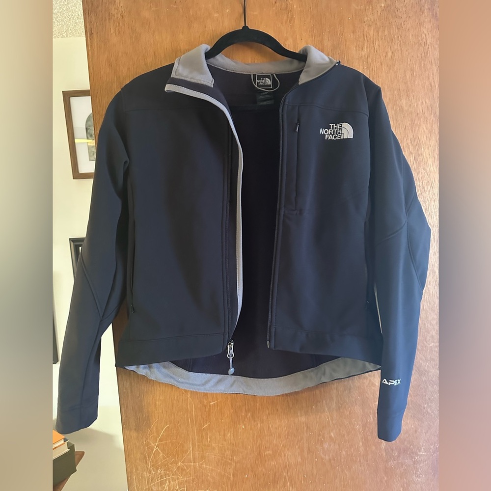 The North Face Black and Gray Apex Jacket